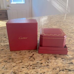 Authentic Cartier ring box
